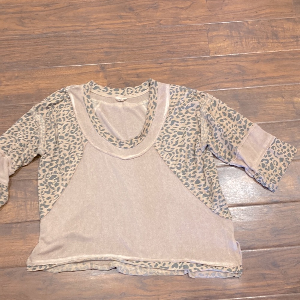POL Sweater Top Leopard Tim